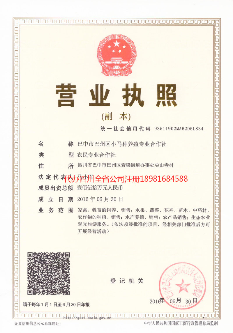 阳江阳江小马种养殖专业合作社